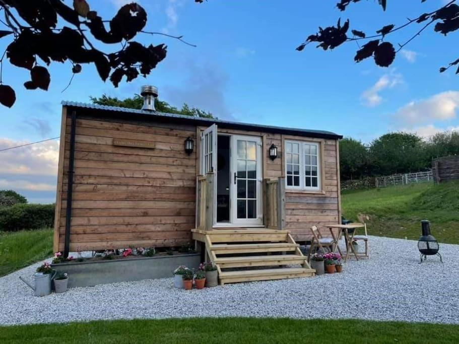 הוילה אקסטר Elvan Farm Shepherd'S Hut מראה חיצוני תמונה